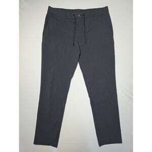 Calvin Klein Women's pinstripe drawstring pants Size M